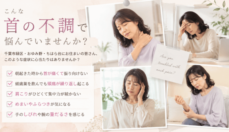 首の不調