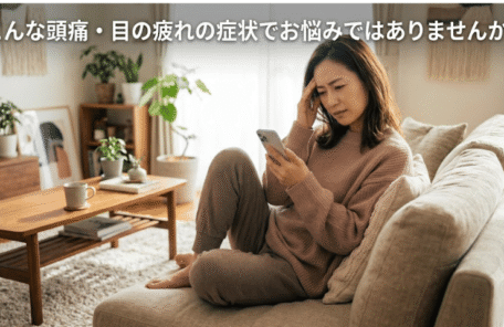 頭痛・目の疲れ