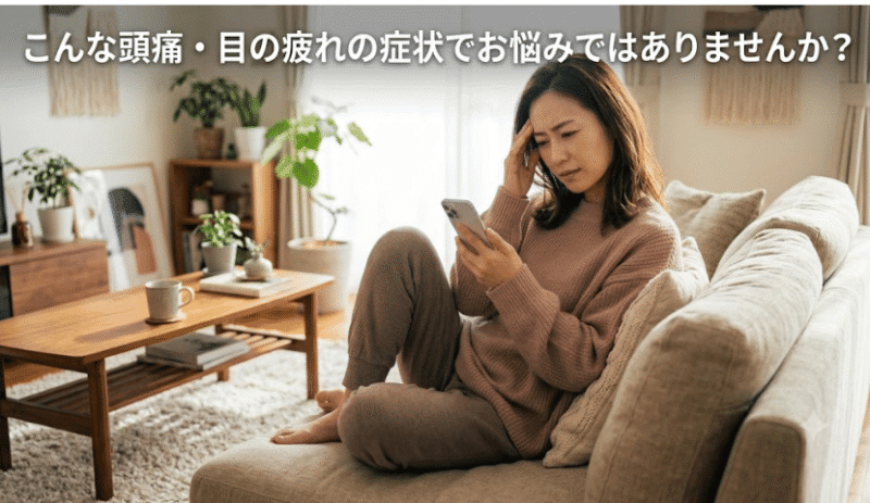 頭痛・目の疲れ